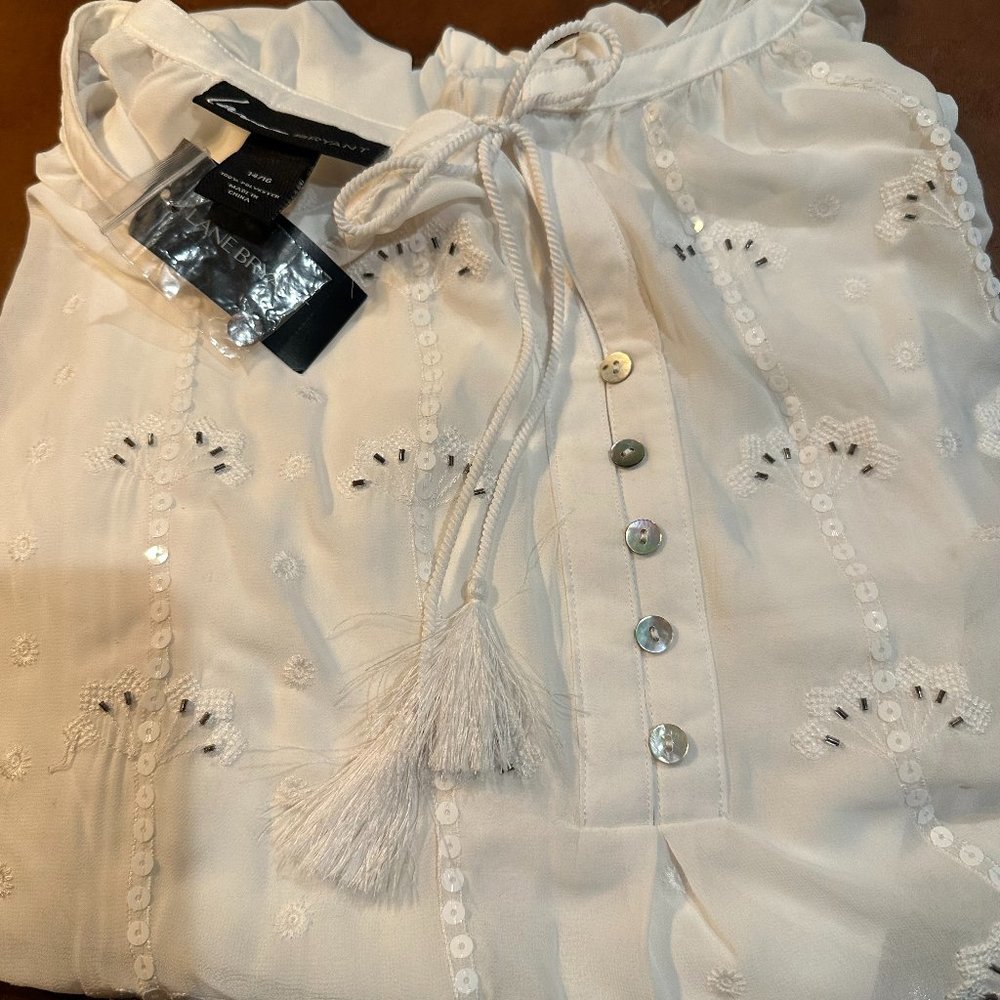 Lane Bryant Women's Blouse Light Weight Size 14/16 New With Tags